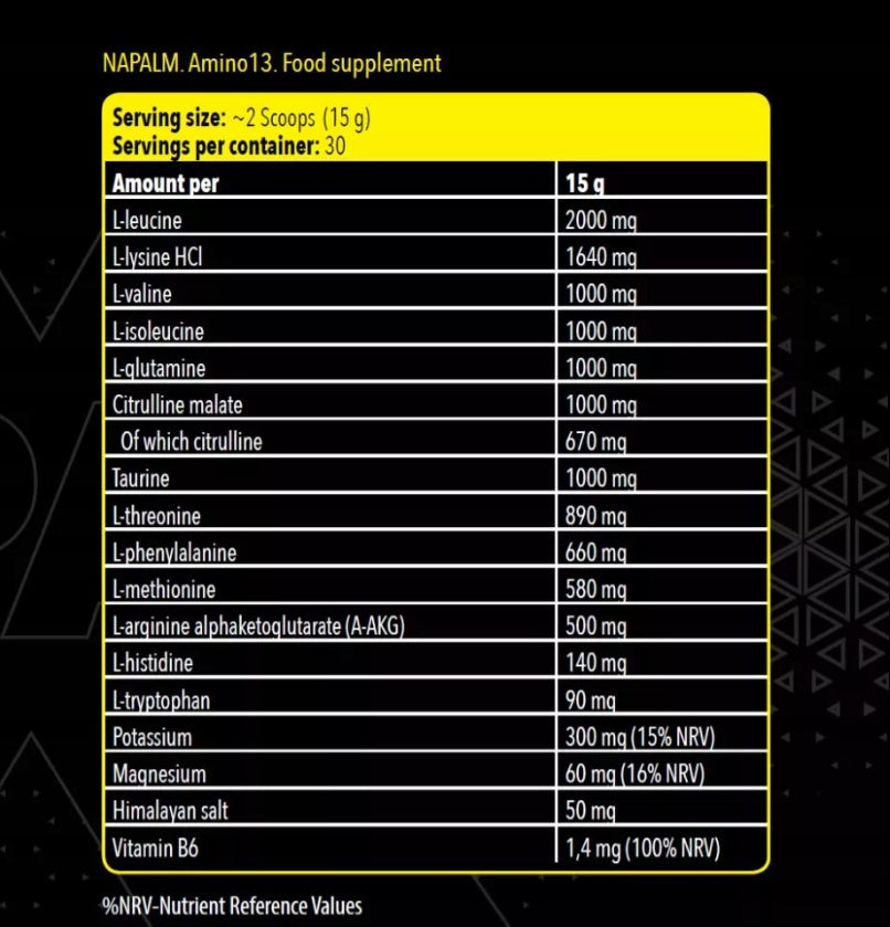 FA Xtreme Napalm Amino13 450g ELECTROLYTE AMINO ACIDS Dragon Fruit Packaging status original