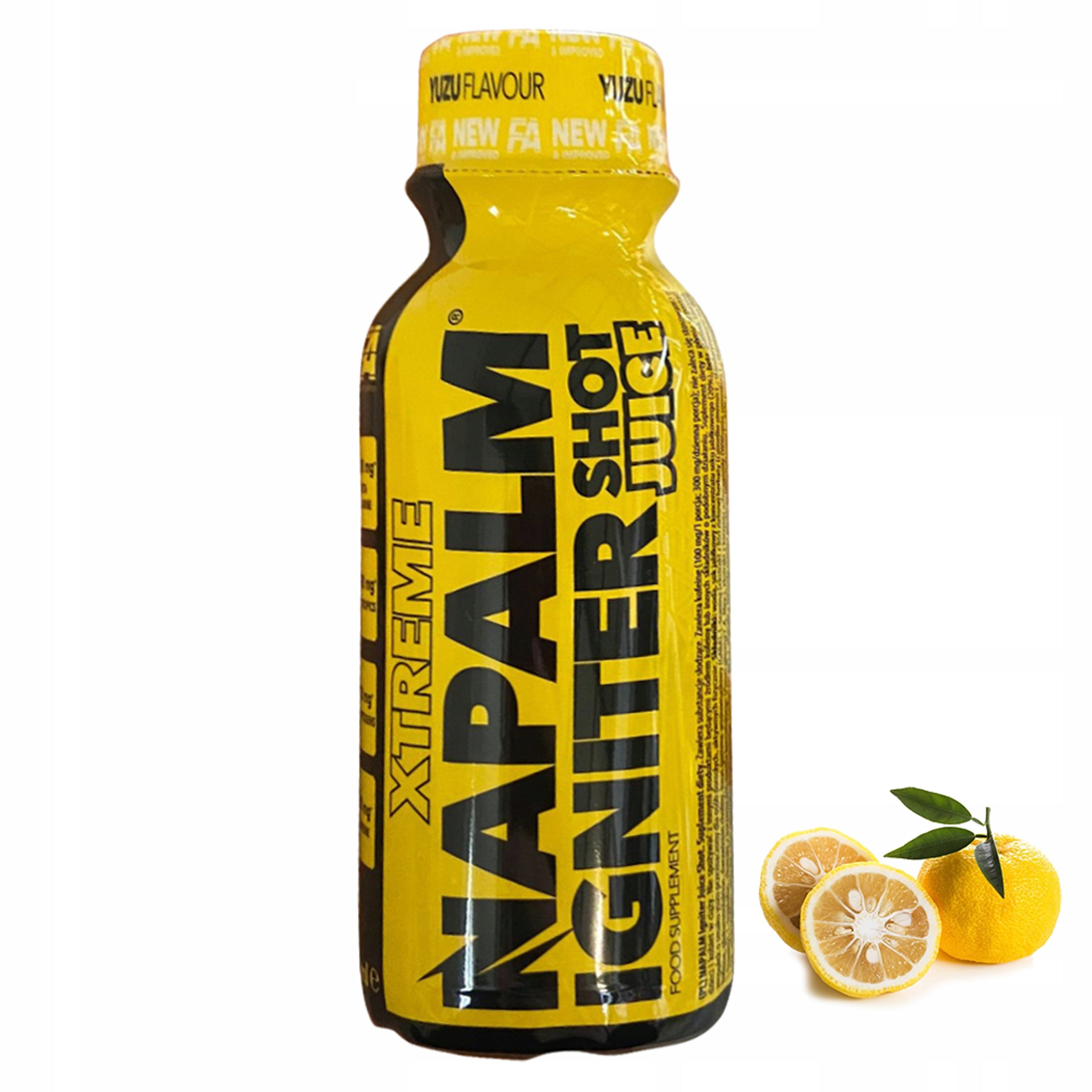 FA Xtreme Napalm Igniter Shot 120 ml pre-workout yuzu