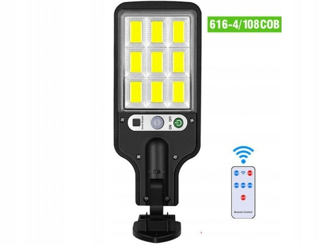 FA851 Solar COB LED Lamp With Motion Sensor Color temperature 6000 K
