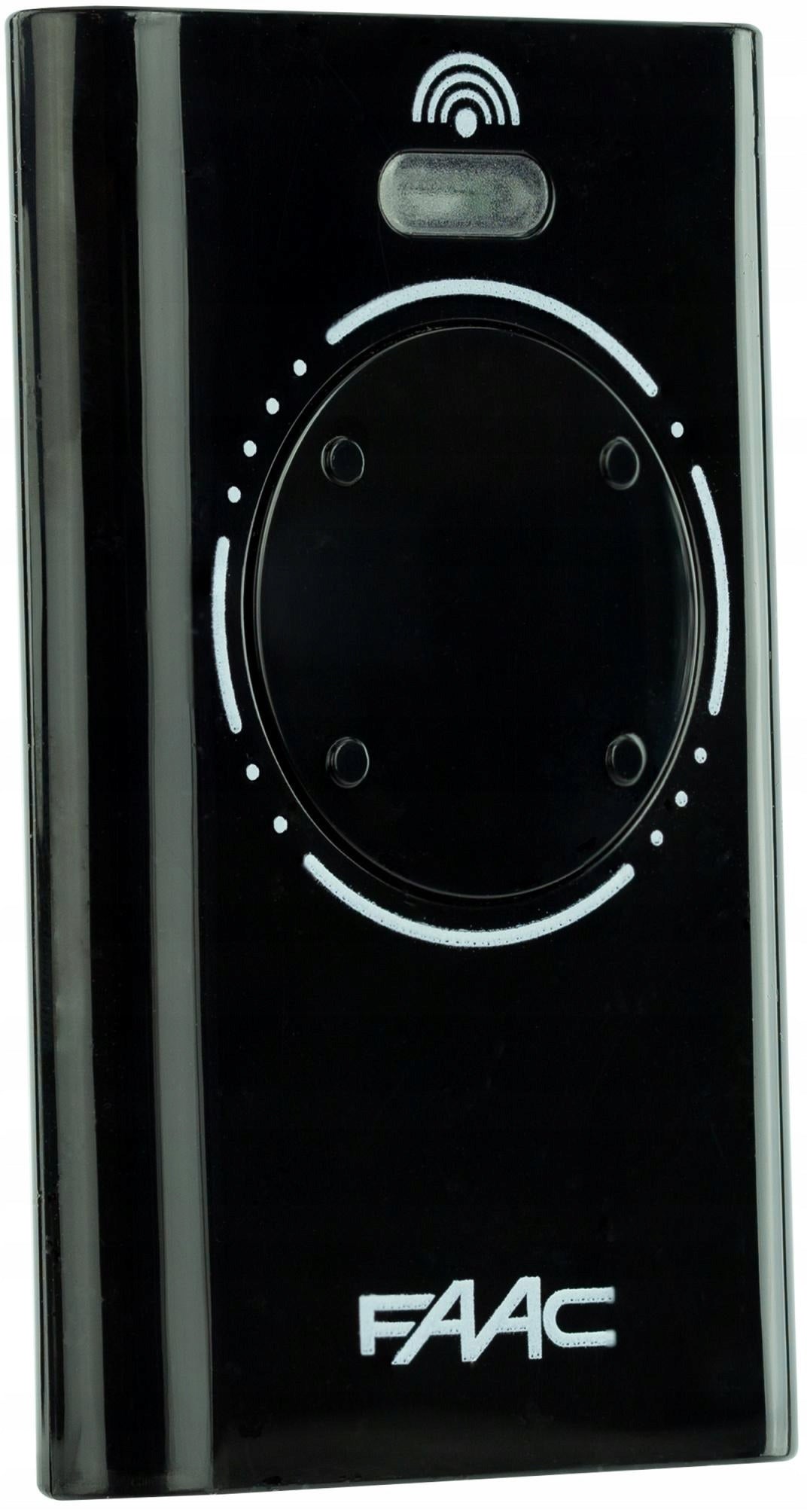 FAAC 4-channel remote control XT4 SLH 868 MHz black Frequency 868.35 MHz