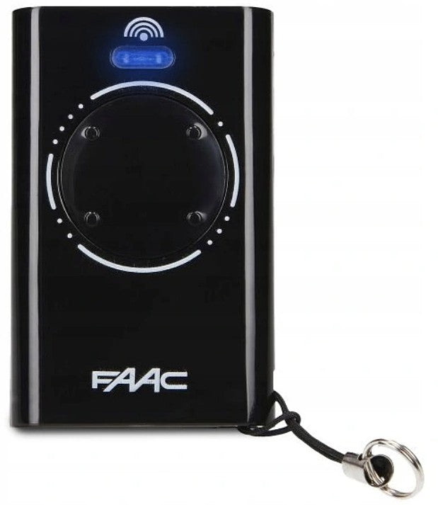 FAAC 4-channel remote control XT4 SLH 868 MHz black