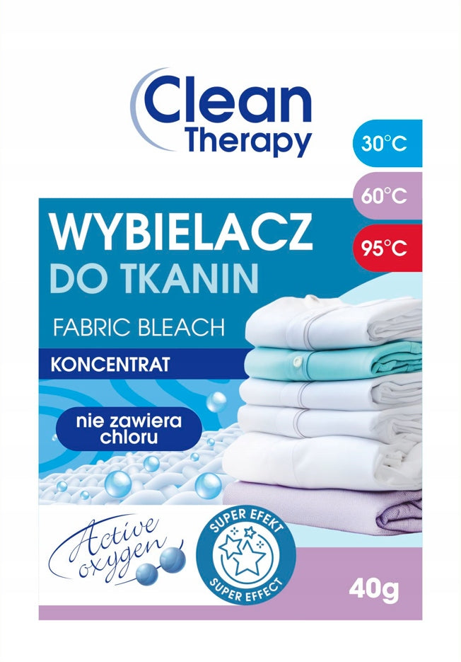 FABRIC BLEACH CLEAN THERAPY 40G SUPER WHITE
