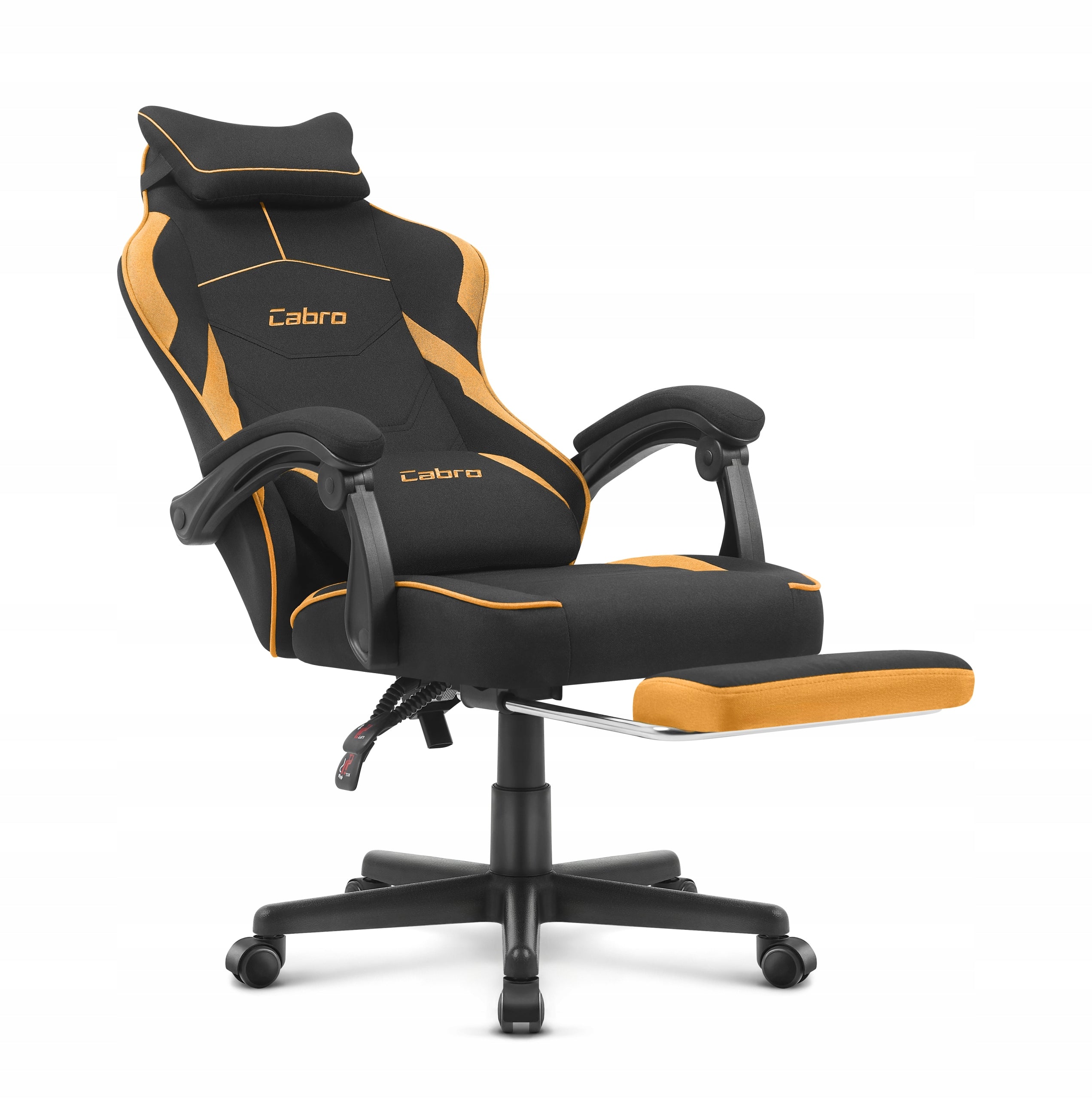 FABRIC GAMING CHAIR CABRO C502 ORANGE-BLACK FABRIC Brand no brand