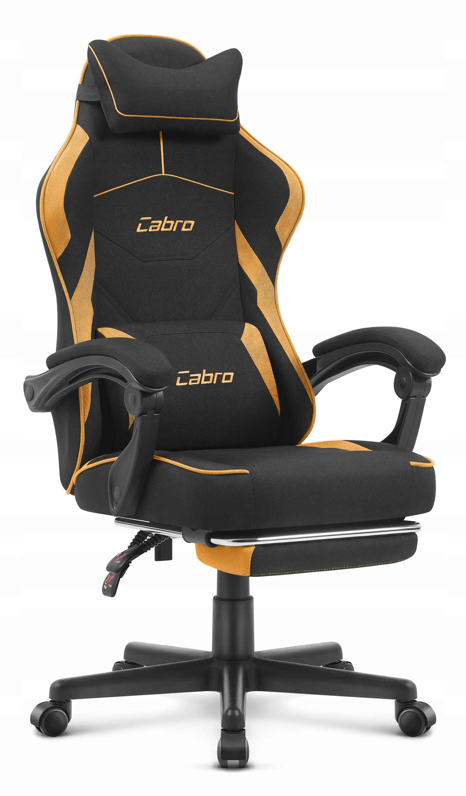 FABRIC GAMING CHAIR CABRO C502 ORANGE-BLACK FABRIC Manufacturer code 5907196010170