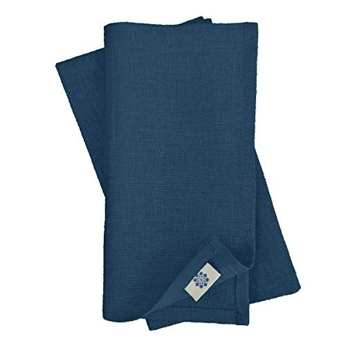 FABRIC NAPKINS LINEN DARK BLUE HYGGE 45X45 CM 4 PCS. Brand no brand