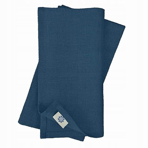 FABRIC NAPKINS LINEN DARK BLUE HYGGE 45X45 CM 4 PCS.