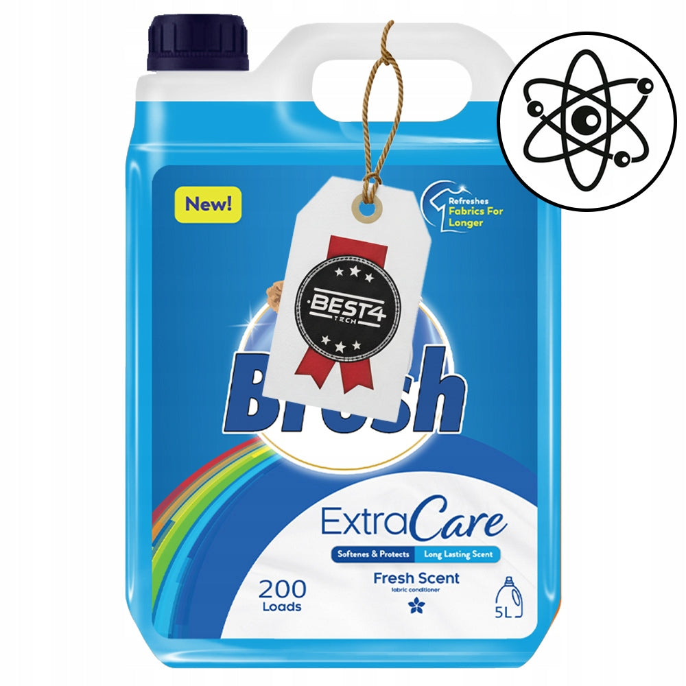 FABRIC SOFTENER 5L 200 RINSES HIGH QUALITY VERY EFFICIENT