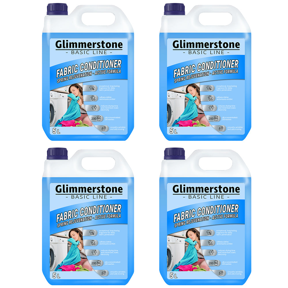 FABRIC SOFTENER 800 RINSES 20L - GLIMMERSTONE NEW QUALITY