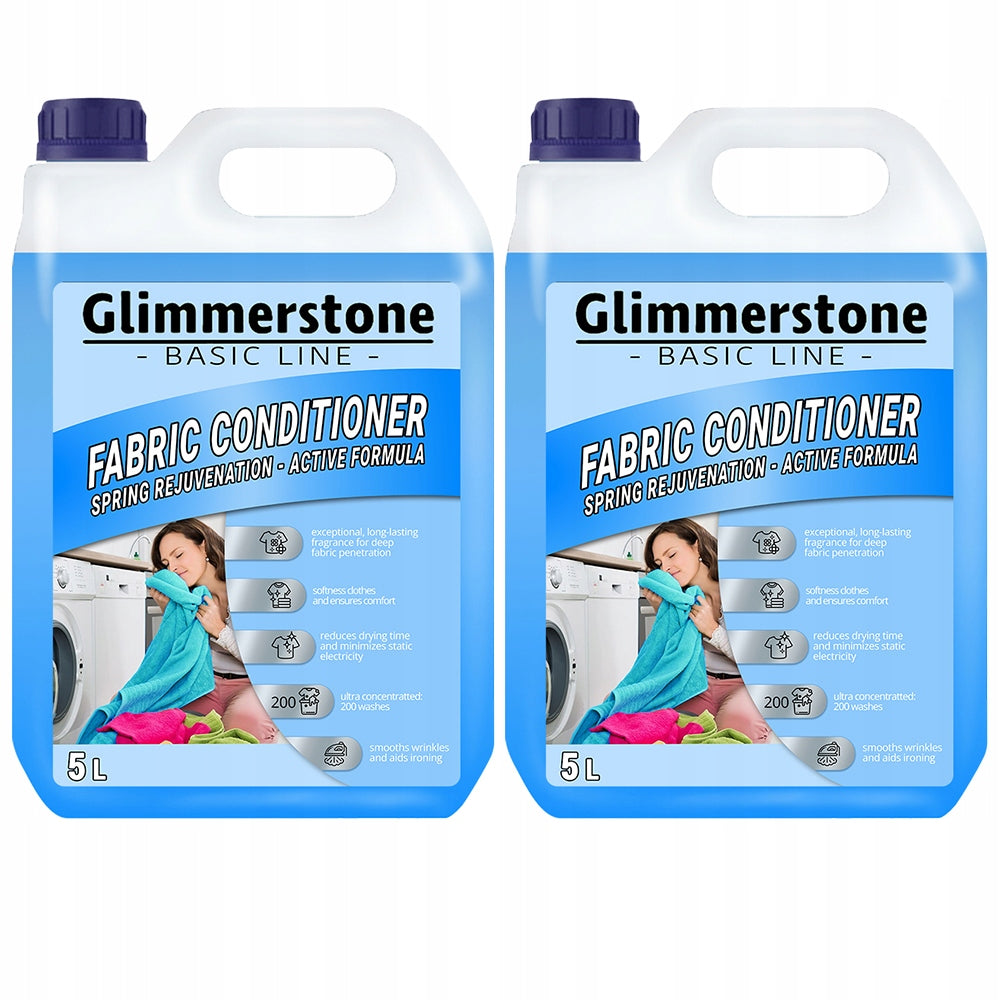 FABRIC SOFTENER BASIC LINE 400 RINSES 10L - QUALITY - GLIMMERSTONE