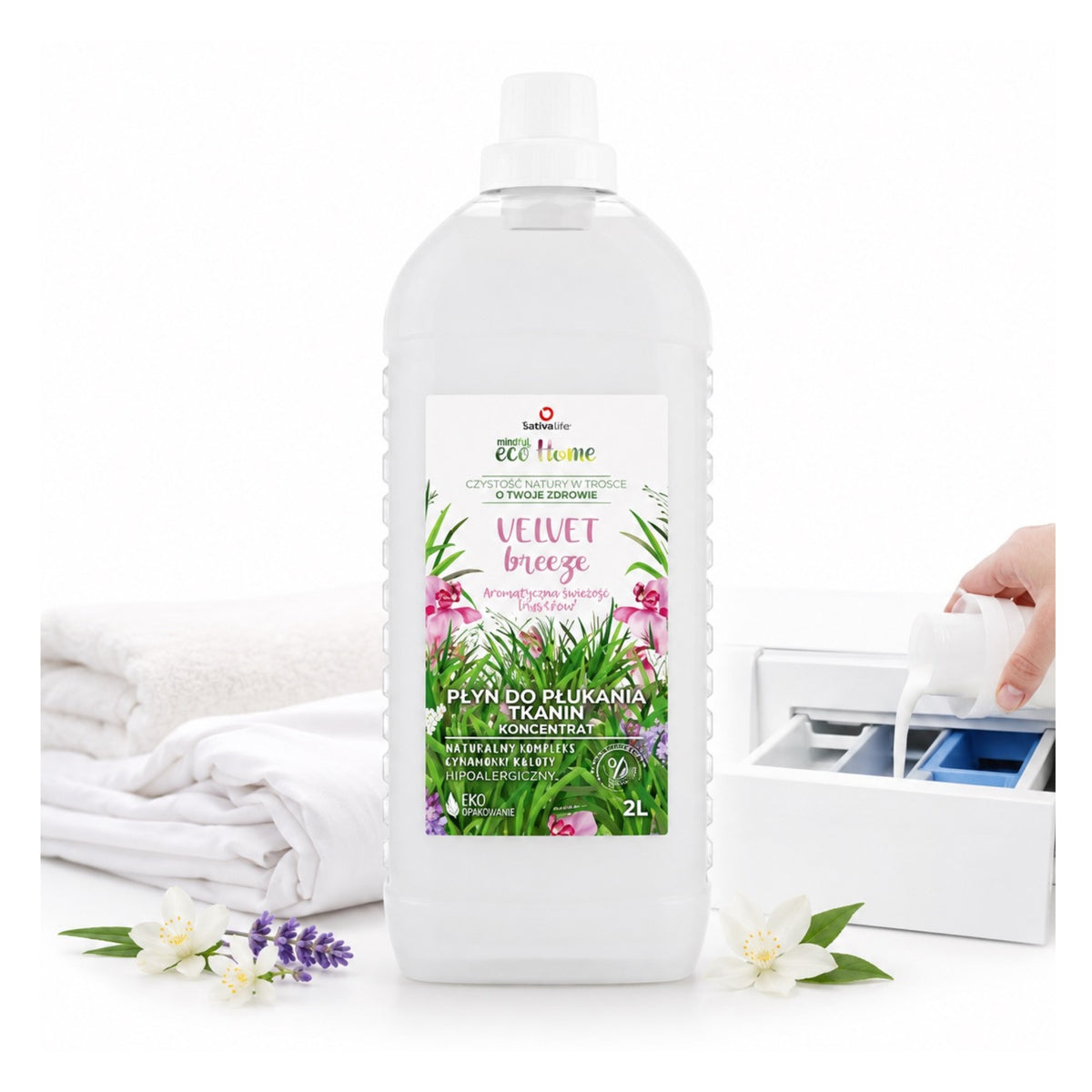 FABRIC SOFTENER ECO Eco-Friendly Laundry Scent 2L Soft Clothes