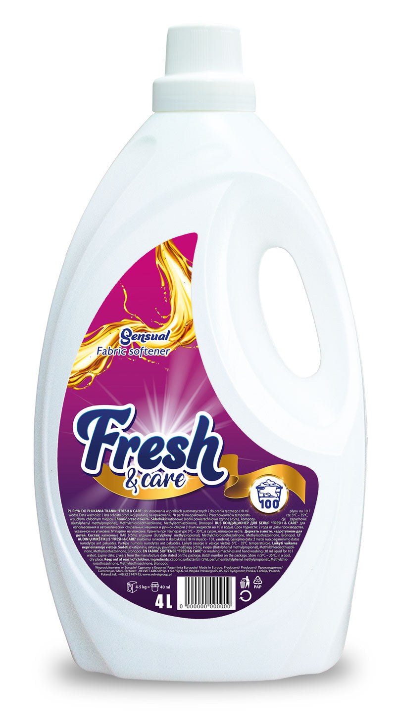 FABRIC SOFTENER FRESH & CARE4L SENSUAL