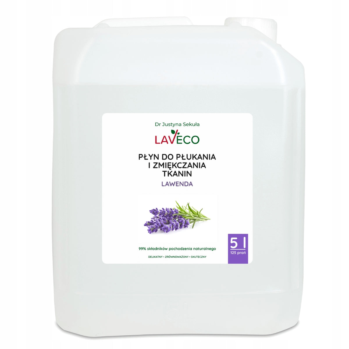 FABRIC SOFTENER – LAVENDER – 5 L - LAVECO
