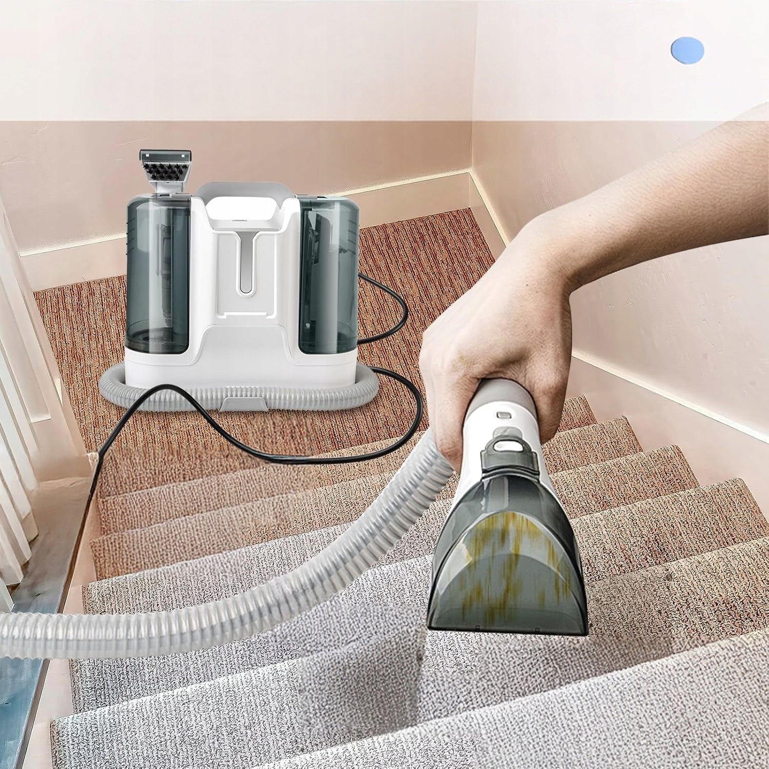 FABRIC VACUUM CLEANER SMALL SPRAY-SUCTION MACHINE STRONG CLEANING 450W Brand no brand