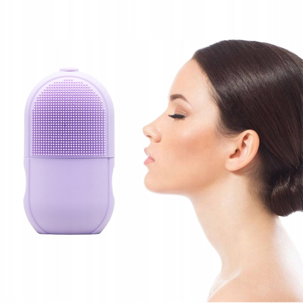 FACE ICE MASSAGER SILICONE COOLING LIFT SOOTHING SMOOTHING Manufacturer code MASAŻER LODOWY DO TWARZY CHŁODZĄCY FIOLETOWY