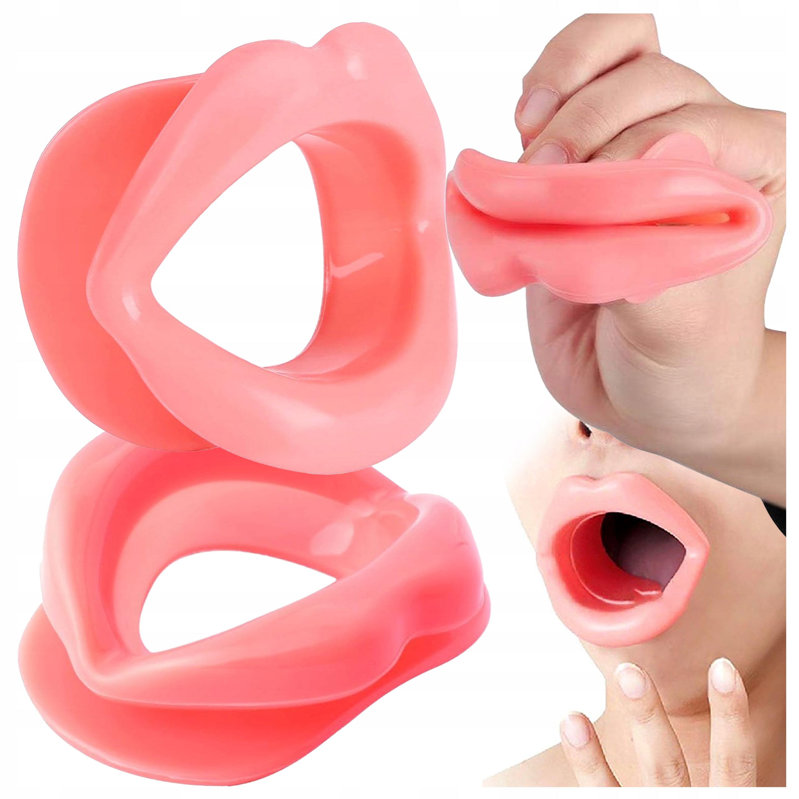FACE LIFTING MASSAGER Mouth Muscle Exercise Device Rose Trainer