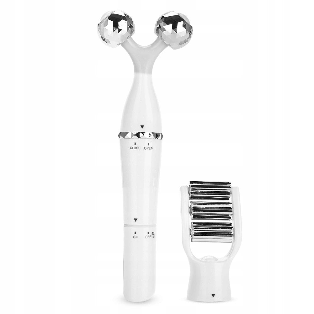 FACE VIBRATION MASSAGER ROLLER 3D LIFT FOR SKIN CARE