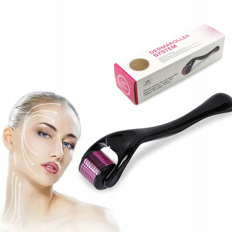 FACIAL MASSAGE ROLLER TOOL WITH NEEDLES MULTI-NEEDLE 3.0MM Packaging status original