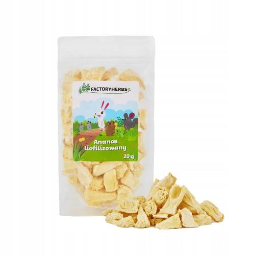 FACTORYHERBS Freeze-dried Pineapple 20g
