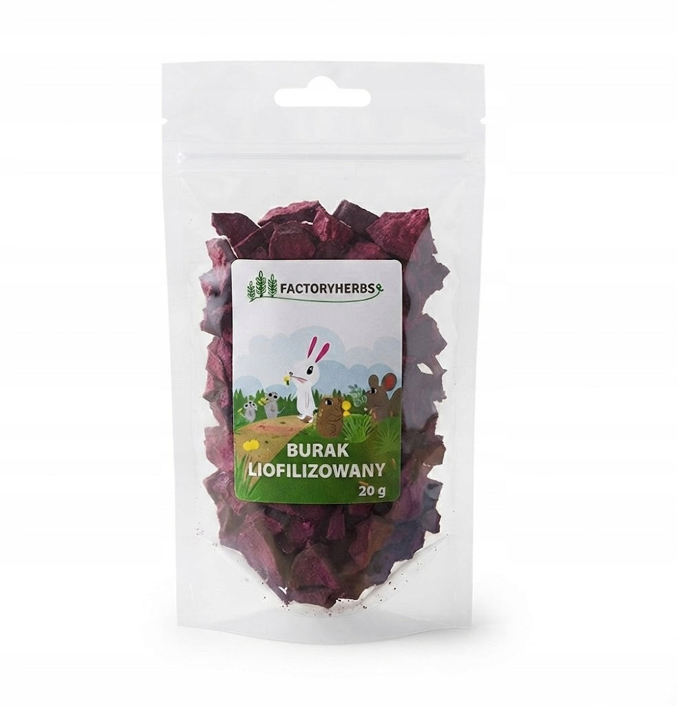 FACTORYHERBS Freeze-dried beet 20g
