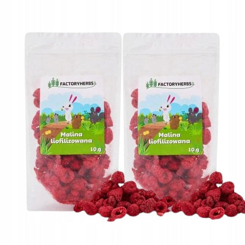 FACTORYHERBS Freeze-dried raspberry 10g X2 set