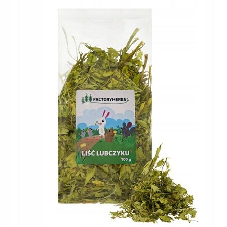 FACTORYHERBS Lovage leaf 100g for rabbits and rodents