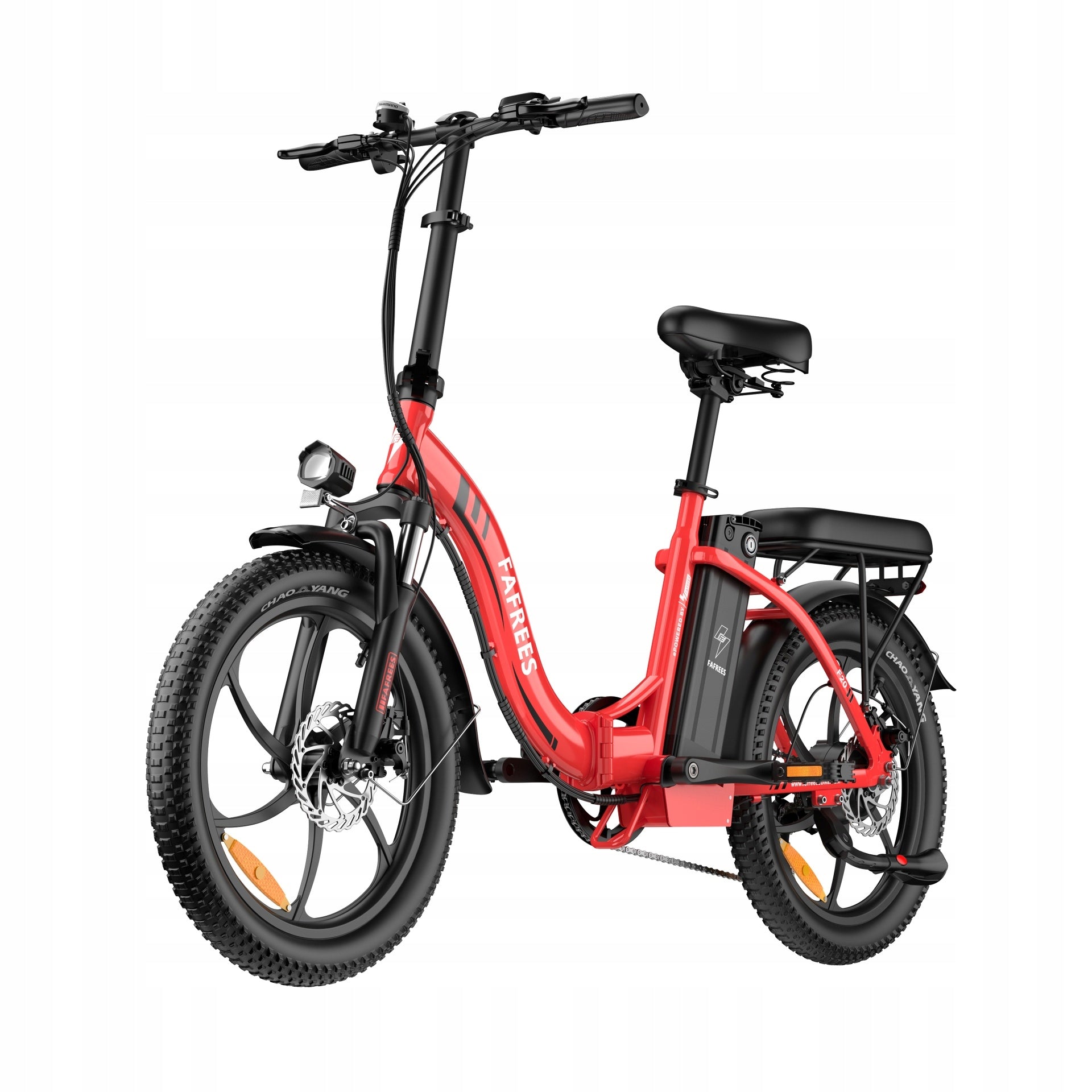 FAFREES F20 Lightweight folding electric bike 25 km/h 18Ah 90km for pl Packaging status original