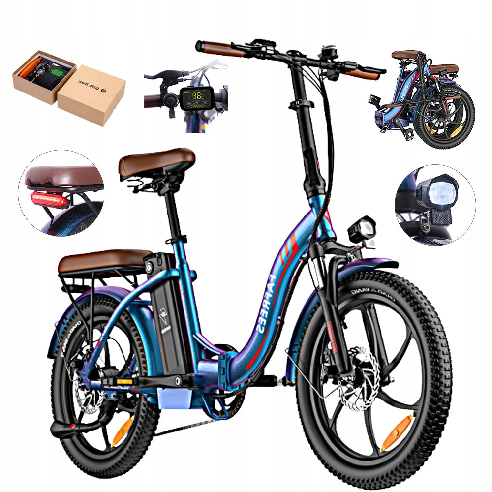 FAFREES F20 Pro Electric Vehicles 450W 36V 20Ah 25Km/h 100Km 20" LED