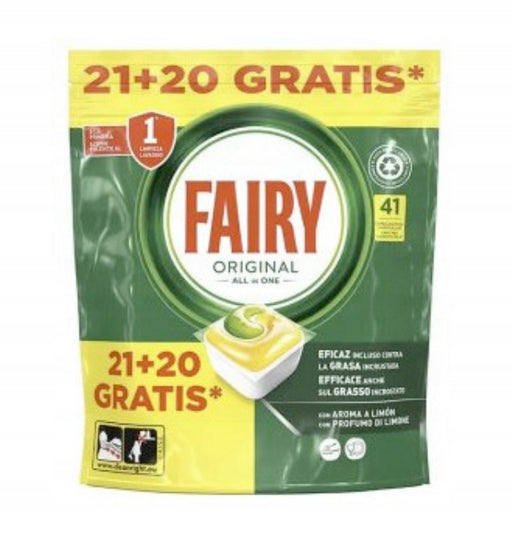 FAIRY All in one Original Dishwasher Capsules 41pcs Brand Fairy