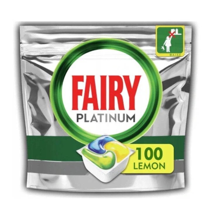 FAIRY LEMON DISHWASHER CAPSULES 100 PCS