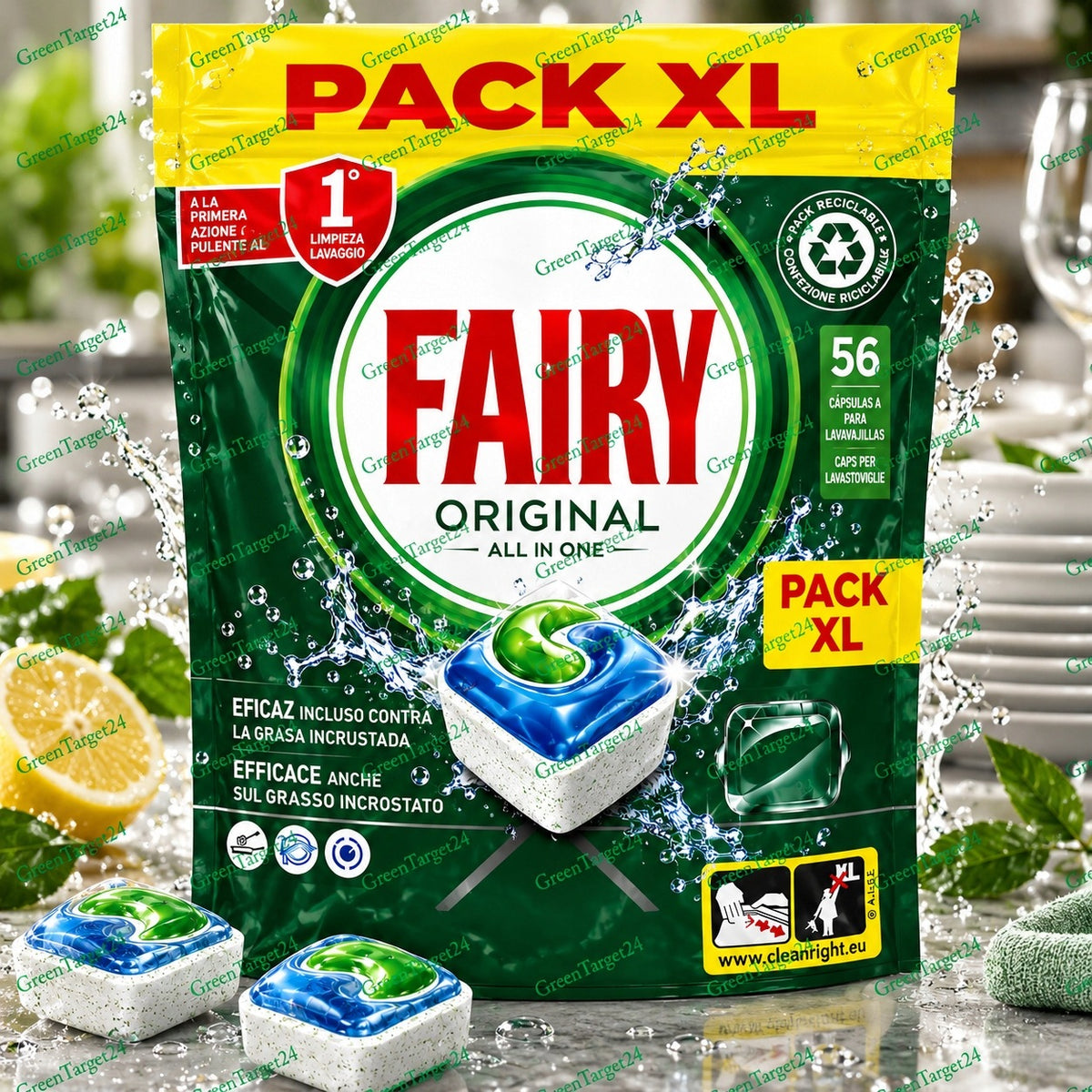 FAIRY ORIGINAL All in One 56 TABLETS
