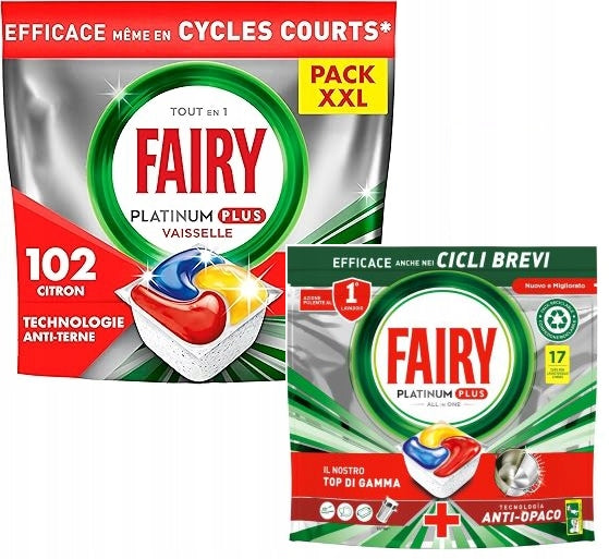 FAIRY Platinum Plus Lemon tablets 119pcs Manufacturer code 8001090844804