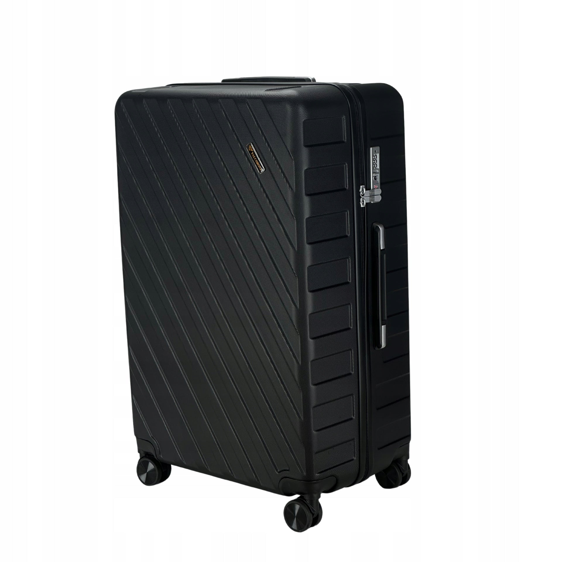 FALCORONE medium POLYCARBONATE suitcase with TSA protection Brand no brand