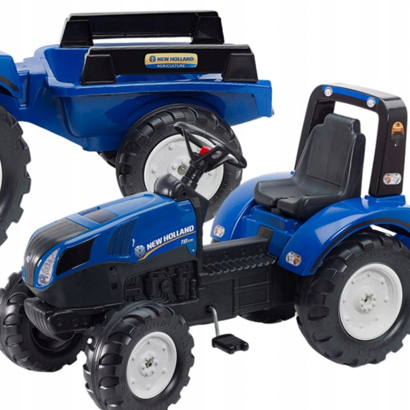 Erwähnt wird ein Traktor mit Anhänger 