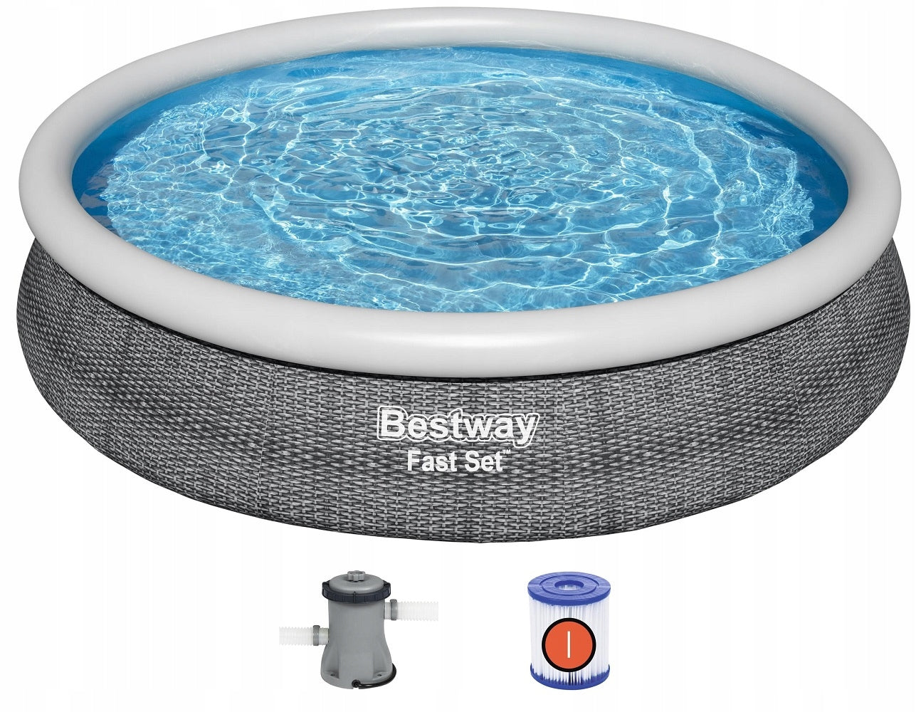 FAMILY EXPANSION GARDEN POOL 366x76 3in1 BESTWAY 57445 Brand Bestway