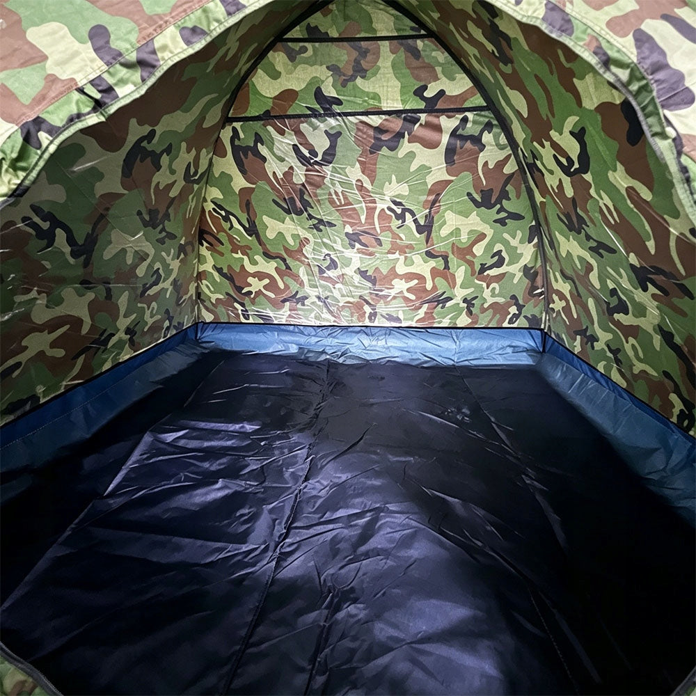 FAMILY HIKING TENT 2 PERSON CAMPING WATERPROOF MILITARY Brand Bedee