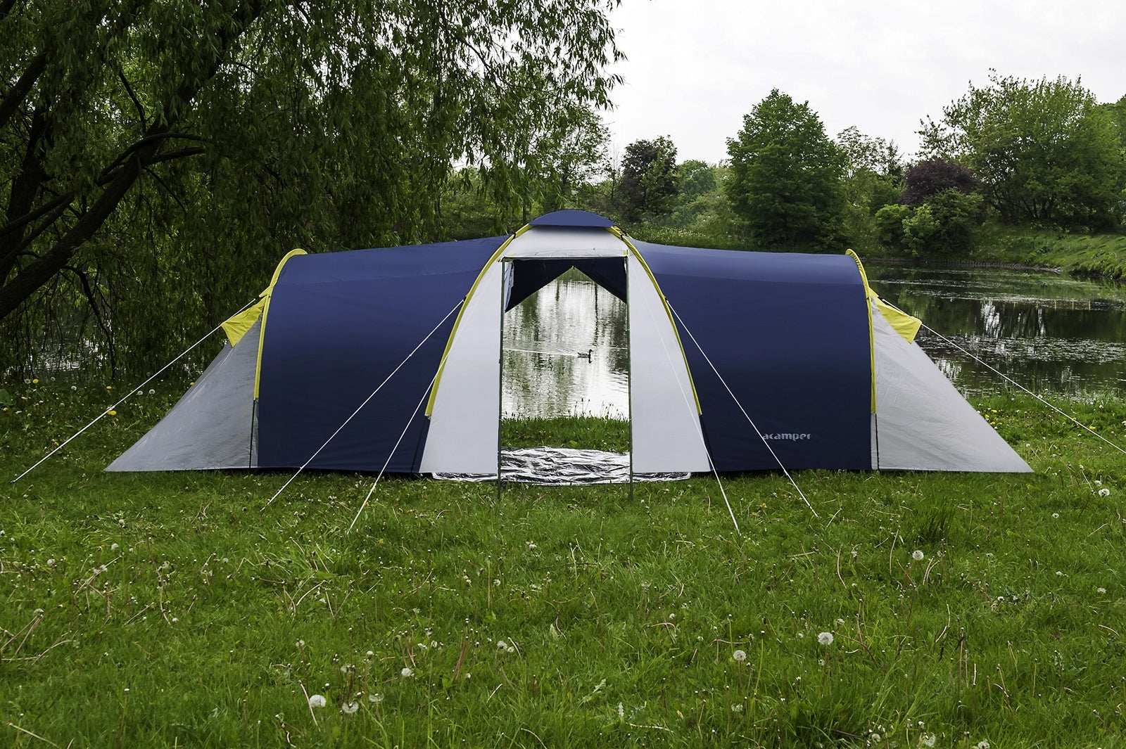 FAMILY HIKING TENT NADIR 6 PRO ACAMPER 3500mm CAMPING GLAMPING Number of people 6