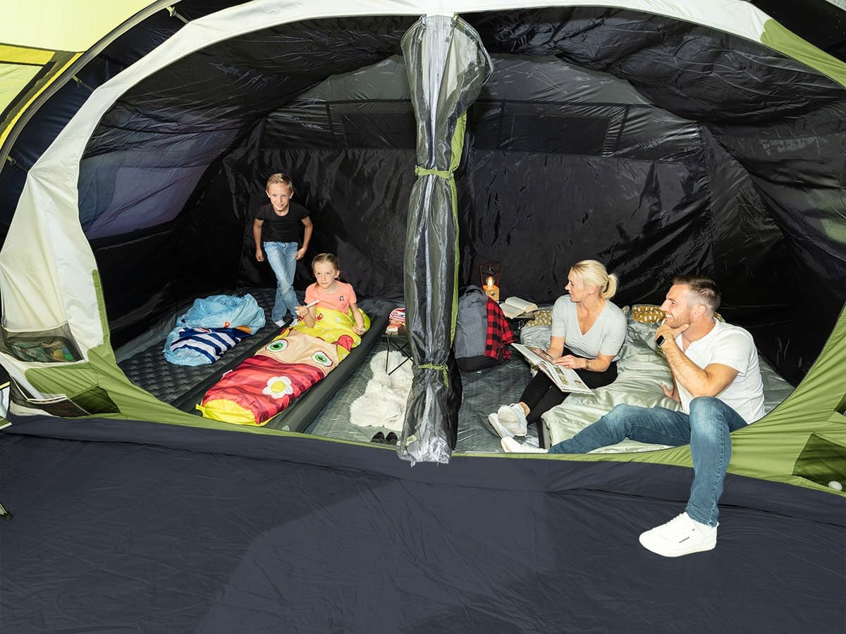 FAMILY TUNNEL TENT SKANDIKA GOTLAND 6 SLEEPER 6 PEOPLE BLACKOUT 5000 MM Waterproofness 5000 mm
