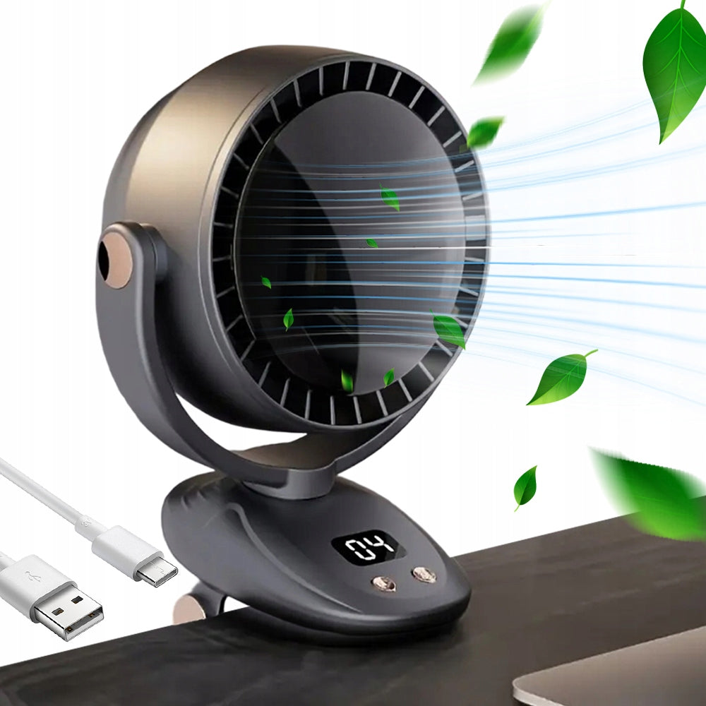 FAN 180° ROTARY HEAD 6 SPEEDS 4 MODES OF USE