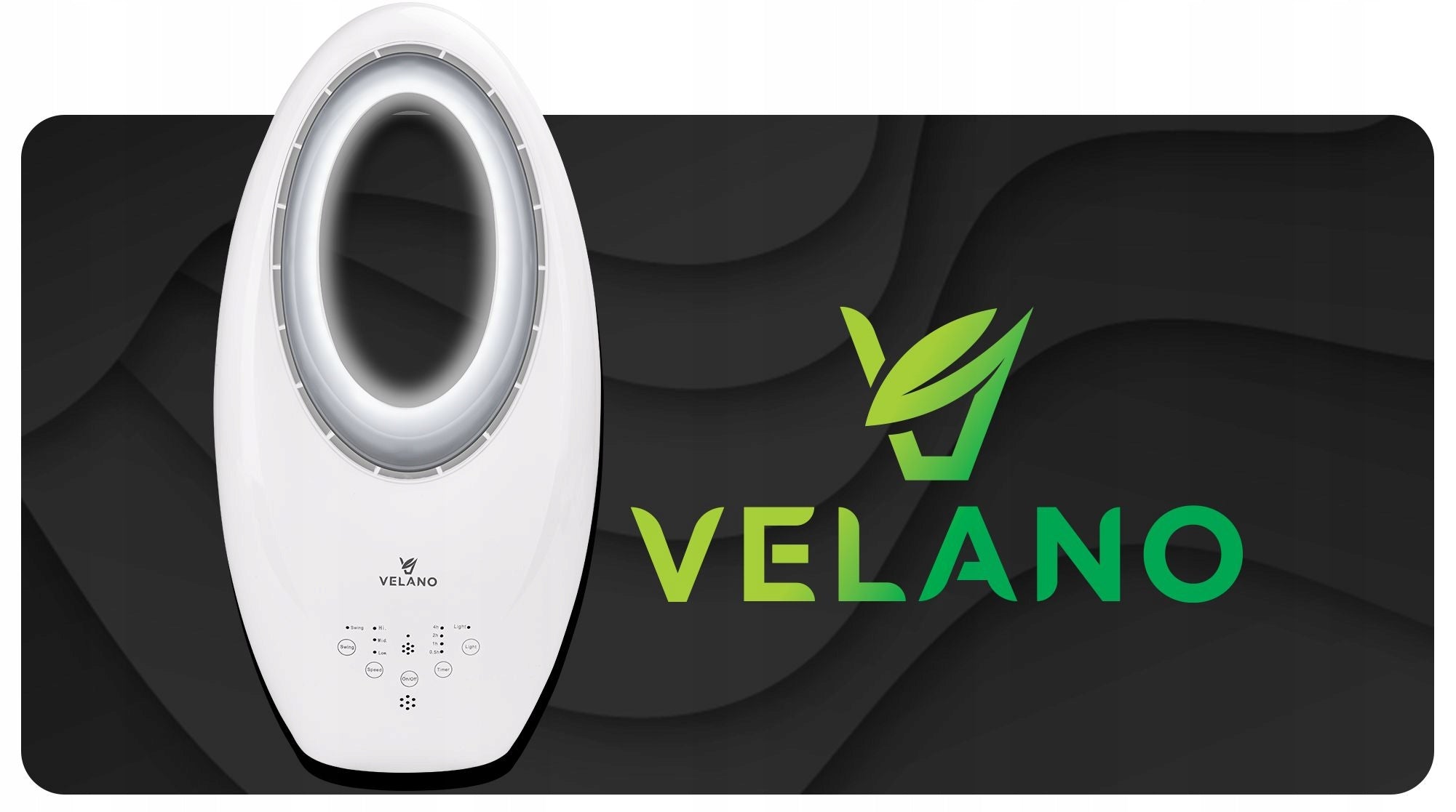 FAN BLADELESS FLOOR OSCILLATION TIMER BACKLIGHT LED REMOTE CONTROL Packaging status original