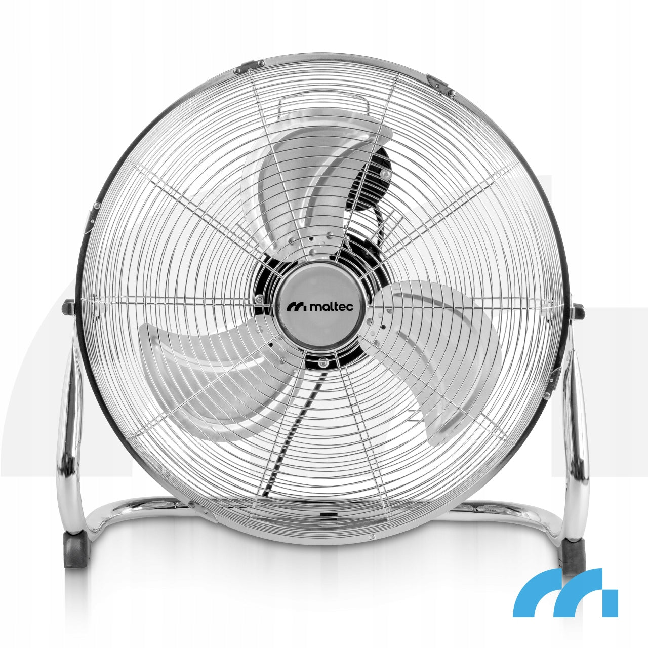FAN CIRCULATOR METAL FLOOR FAN STRONG LARGE QUIET 45CM 80W Dominant color silver/gray