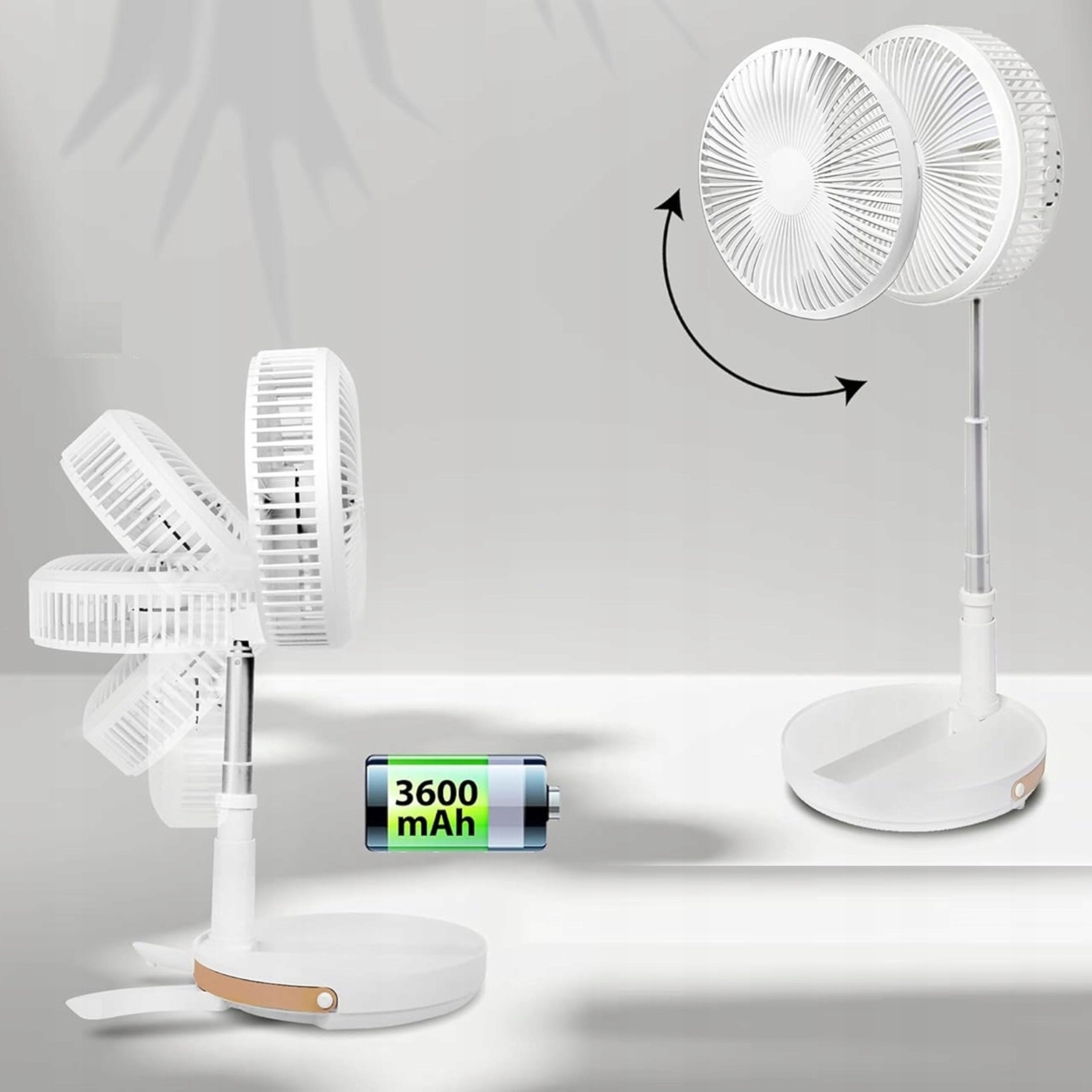 FAN FLOOR FAN QUIET STANDING TABLE TELESCOPIC 36-99CM DAY Model Q54888