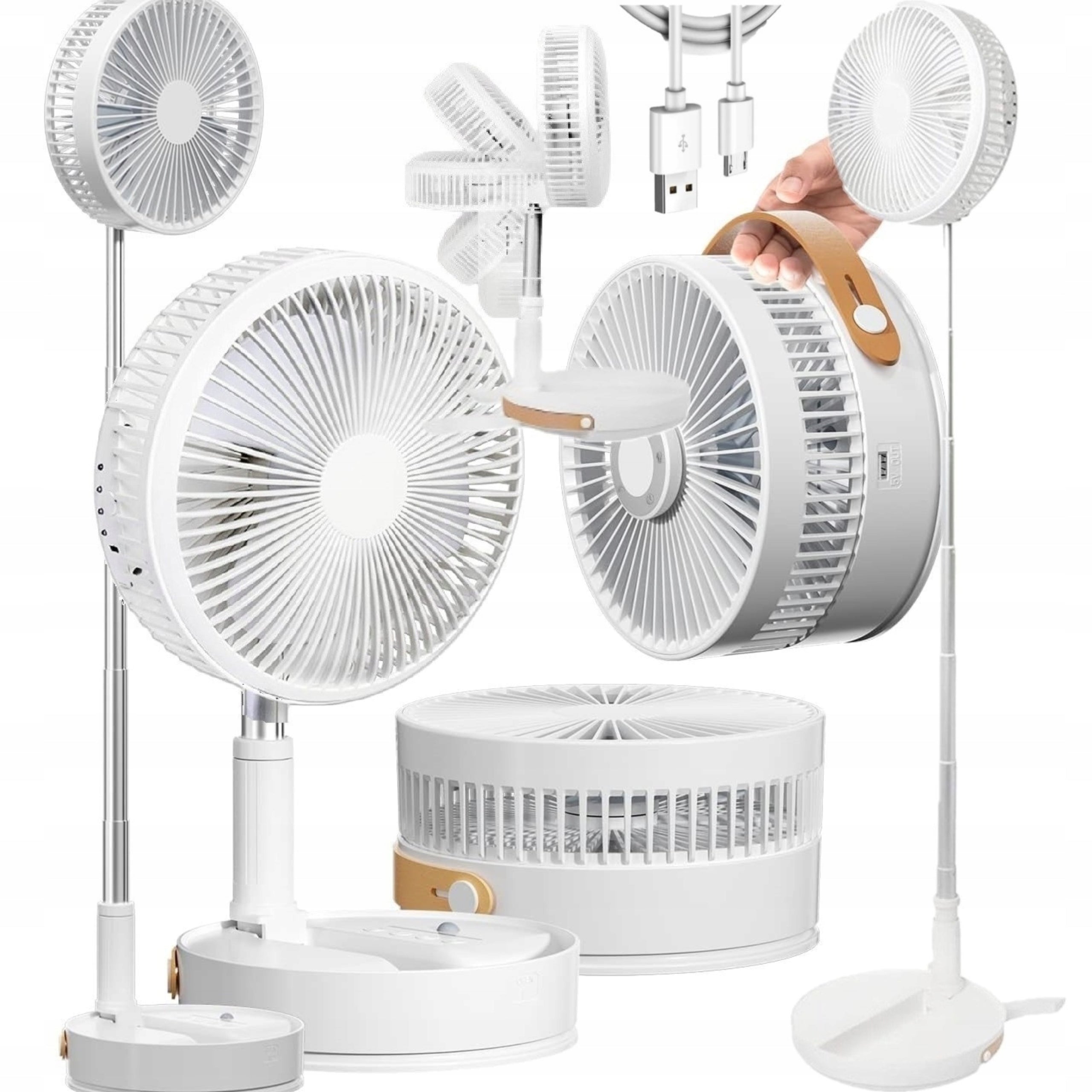FAN FLOOR FAN QUIET STANDING TABLE TELESCOPIC 36-99CM DAY