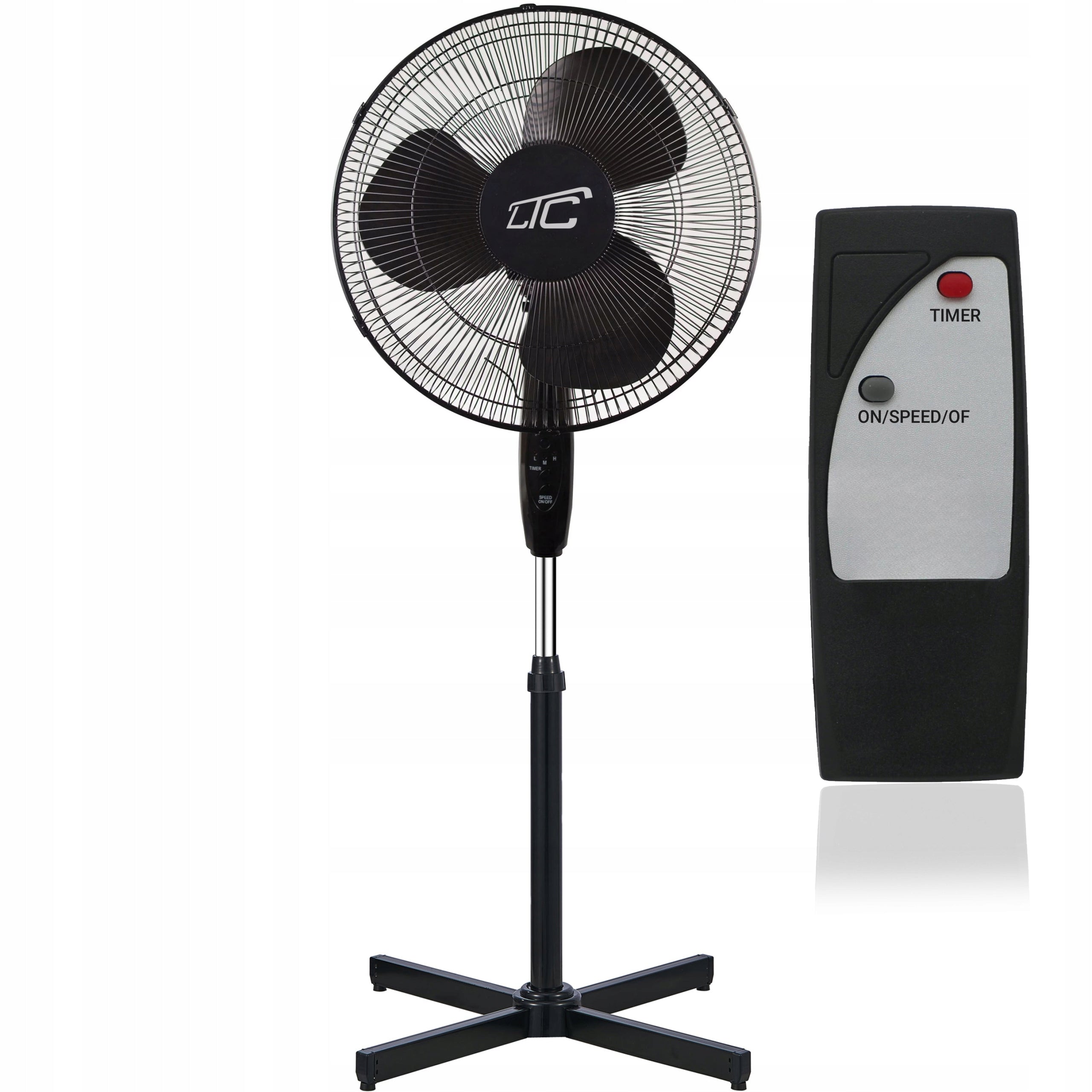 FAN FLOOR STANDING FAN POWERFUL 50W SILENT ROTATING REMOTE CONTROL / 2026R Fan type floor