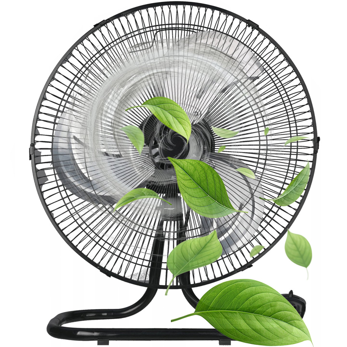FAN FLOOR STANDING FAN QUIET 18″ INDUSTRIAL STRONG Packaging status original