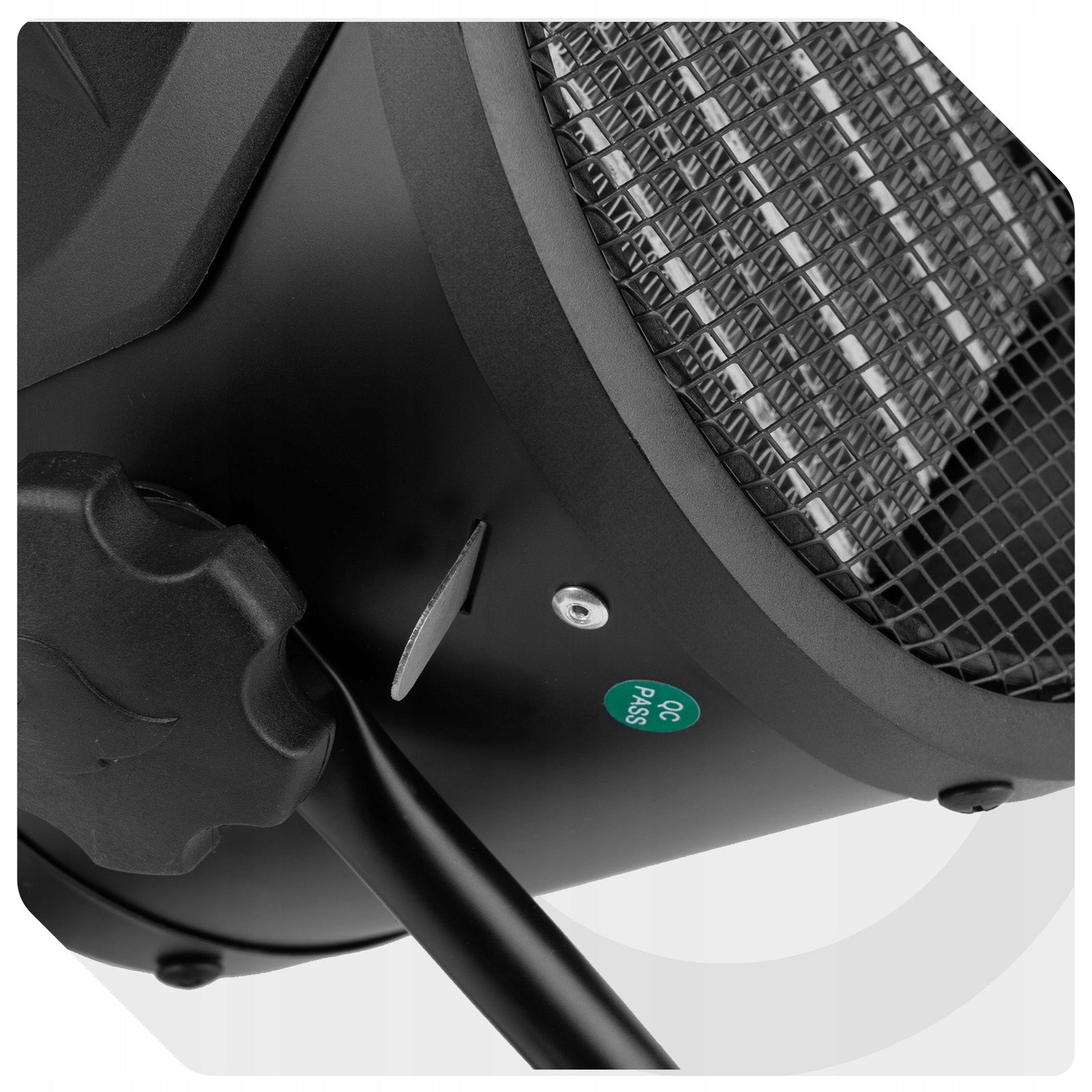 FAN HEATER 2000W HEATER WITH THERMOSTAT POWERFUL APRON HEATER 2KW Manufacturer code 13962WBR FARELKA DMUCHAWA TERMOSTAT GRZEJNIK