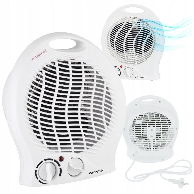 FAN HEATER APRON ELECTRIC HEATER 2000W 3 LEVELS WITH THERMOSTAT
