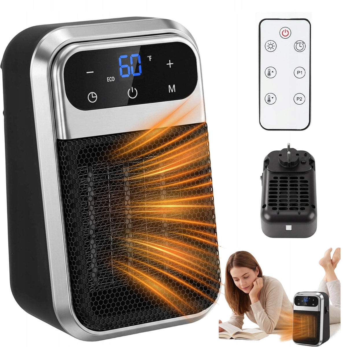 FAN HEATER APRON SMALL FAST HEATING HIGH-EFFICIENCY FOR DORM