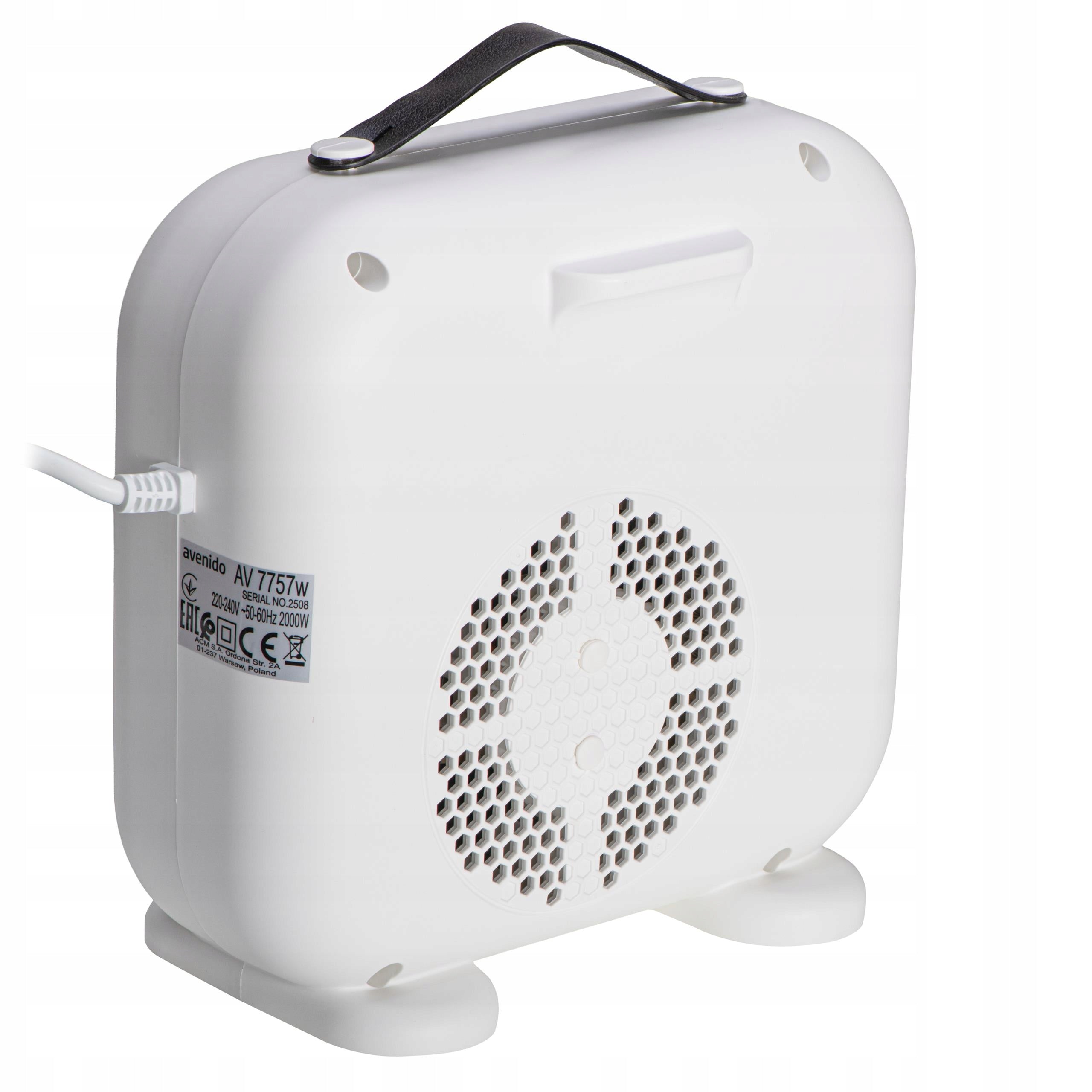 FAN HEATER ELECTRIC HEATER 2000W ENERGY SAVING APRON + REMOTE CONTROL Heating element spiral heater
