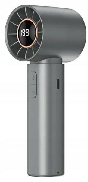 FAN MINI TURBO FAN HAND TRAVEL BEACH GREY Packaging status original