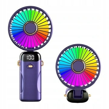 FAN MINI WINDMILL PORTABLE MOBILE HANDHELD FOLDING